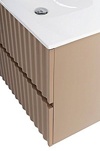 Тумба с раковиной Art&Max ELEGANT 100 капучино матовый для ванной в интернет-магазине Sanbest