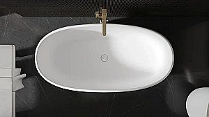Ванна Salini LUCE S-stone 100122M 150x75 белая купить в интернет-магазине Sanbest