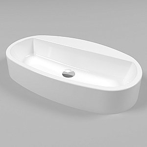 Раковина накладная WhiteCross OBSIDIAN D 65 0736.065037.100 белая купить в интернет-магазине Sanbest