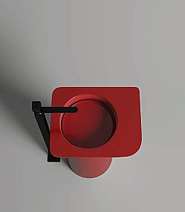 Раковина напольная Salini NINFEA 01 130221MF 54 из искусственного камня S-Stone, матовая, цвет по RAL полностью купить в интернет-магазине Sanbest