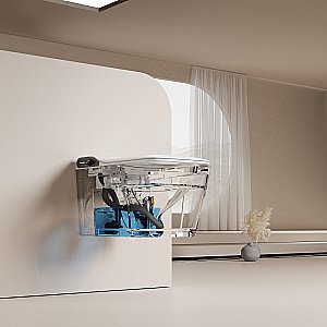 Унитаз подвесной с биде и инсталляцией Abber Bequem AC1215S-AC0101P2 белый, с крышкой микролифт купить в интернет-магазине Sanbest