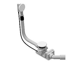 Слив-перелив для ванны Kaldewei Centro Duo KA 4040 купить в интернет-магазине сантехники Sanbest