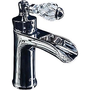 Смеситель для раковины Boheme Vogue Crystal 221-CRST хром купить в интернет-магазине сантехники Sanbest