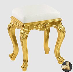 Пуфик Migliore 27178 кремовый/золото купить в интернет-магазине сантехники Sanbest