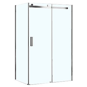 Душевое ограждение Loranto NEO CS-22111 90x120 прозрачное стекло/профиль серебро купить в интернет-магазине Sanbest