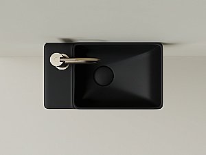 Раковина Ceramica Nova Element 39 CN5046MB черная матовая купить в интернет-магазине Sanbest