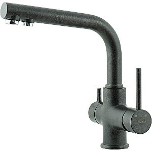Смеситель для кухни Lemark Comfort LM3061PAN антрацит купить в интернет-магазине сантехники Sanbest