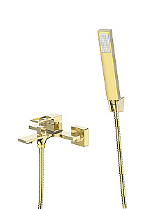 Смеситель для ванны BelBagno LUCE LUC-VASM-ORO золото купить в интернет-магазине сантехники Sanbest