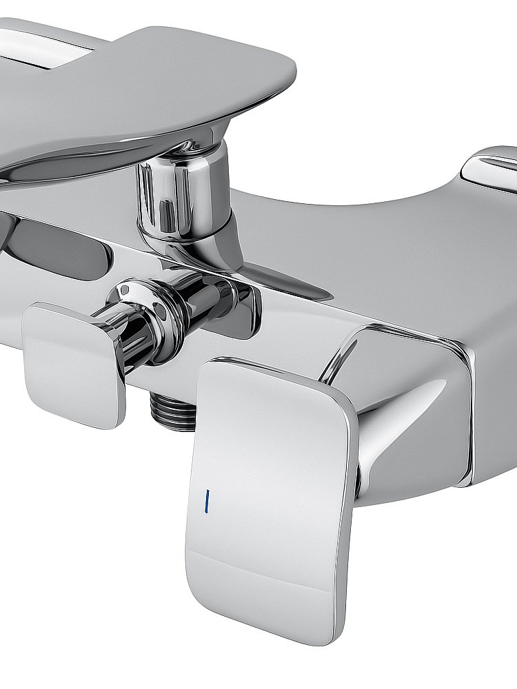 Смеситель для ванны WONZON & WOGHAND SHAKESPEARE, Хром (WW-653101-CR) купить в интернет-магазине сантехники Sanbest