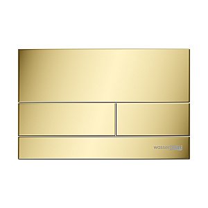 Инсталляция для унитаза WasserKraft Glan 66TLT.010.ME.BL.PG04 с кнопкой золото глянцевое купить в интернет-магазине сантехники Sanbest