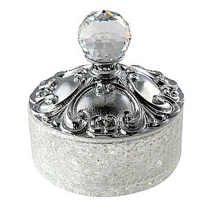 Баночка Migliore Cristalia ML.CRS-60.227.CR хром/swarovski купить в интернет-магазине сантехники Sanbest