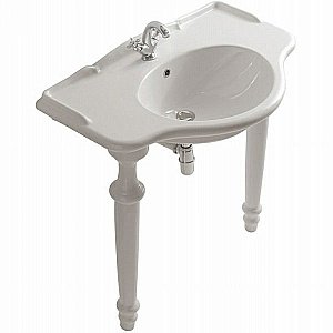 Раковина подвесная Globo Paestum 90 PA056.BI*1 белая купить в интернет-магазине Sanbest