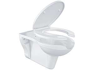 Унитаз Ravak Safe Rim X01930 белый, с крышкой микролифт, слив-торнадо купить в интернет-магазине Sanbest