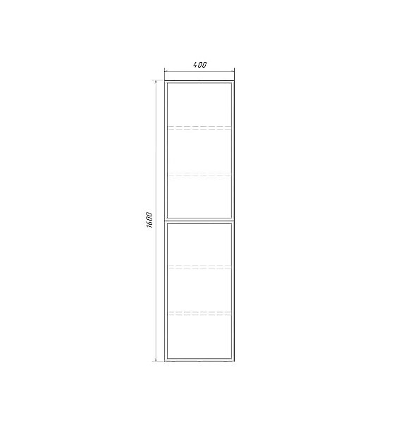 Пенал Comforty Мадрид 00-00017855 серый шелк для ванной в интернет-магазине сантехники Sanbest
