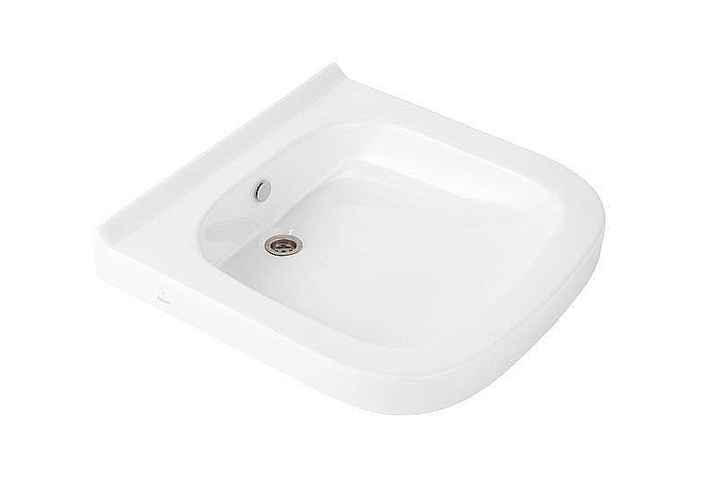 Раковина на стиральную машину Кувшинка Лайт 61 белая купить в интернет-магазине Sanbest