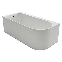 Ванна Azario Luton 170х80 LUT17080 L белая левая купить в интернет-магазине Sanbest