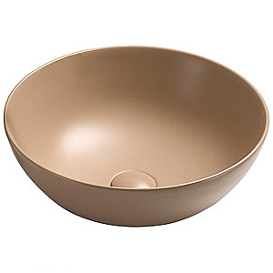 Раковина накладная CeramaLux NC 41,5 104MC-1 капучино матовый купить в интернет-магазине Sanbest