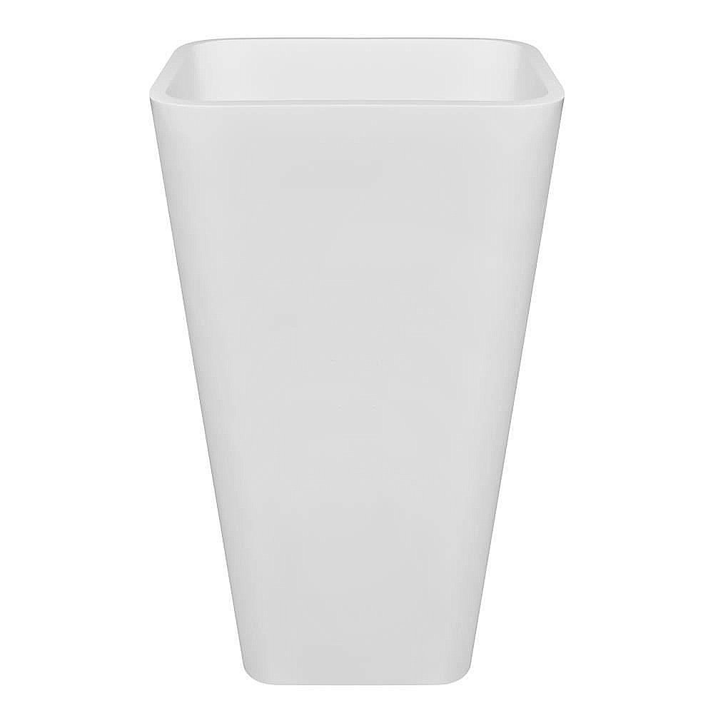 Раковина напольная NT Bagno Marmolado 51 NT606 белая матовая купить в интернет-магазине Sanbest