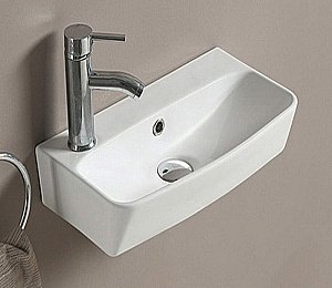 Раковина Ceramalux N 46 9055 белая купить в интернет-магазине Sanbest