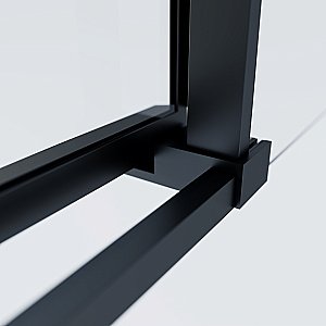 Душевой уголок Vincea Soft 2 90х90 VSS-3SO2900CLB стекло прозрачное/профиль черный купить в интернет-магазине Sanbest