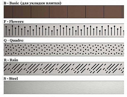 Дренажный канал Radaway Basic 5L075B/5R075B купить в интернет-магазине Sanbest