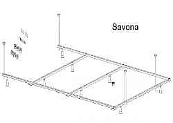 Ножки для ванны Riho Savona 16 купить в интернет-магазине сантехники Sanbest