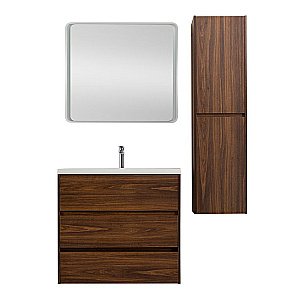 Шкаф подвесной Art&Max FAMILY-M 150см Дуб бурбон для ванной в интернет-магазине сантехники Sanbest