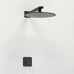 Душевая система WasserKRAFT Fulda 5200 SET2822 черный Soft-touch матовый купить в интернет-магазине сантехники Sanbest