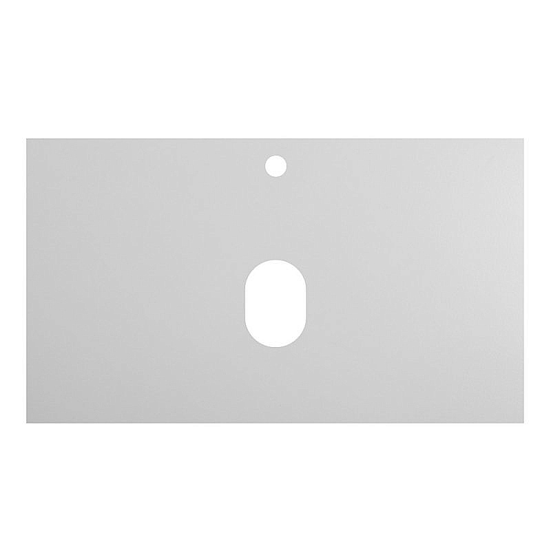 Столешница Cezares 80 SLD-80/48-BO белая матовая для ванной в интернет-магазине сантехники Sanbest