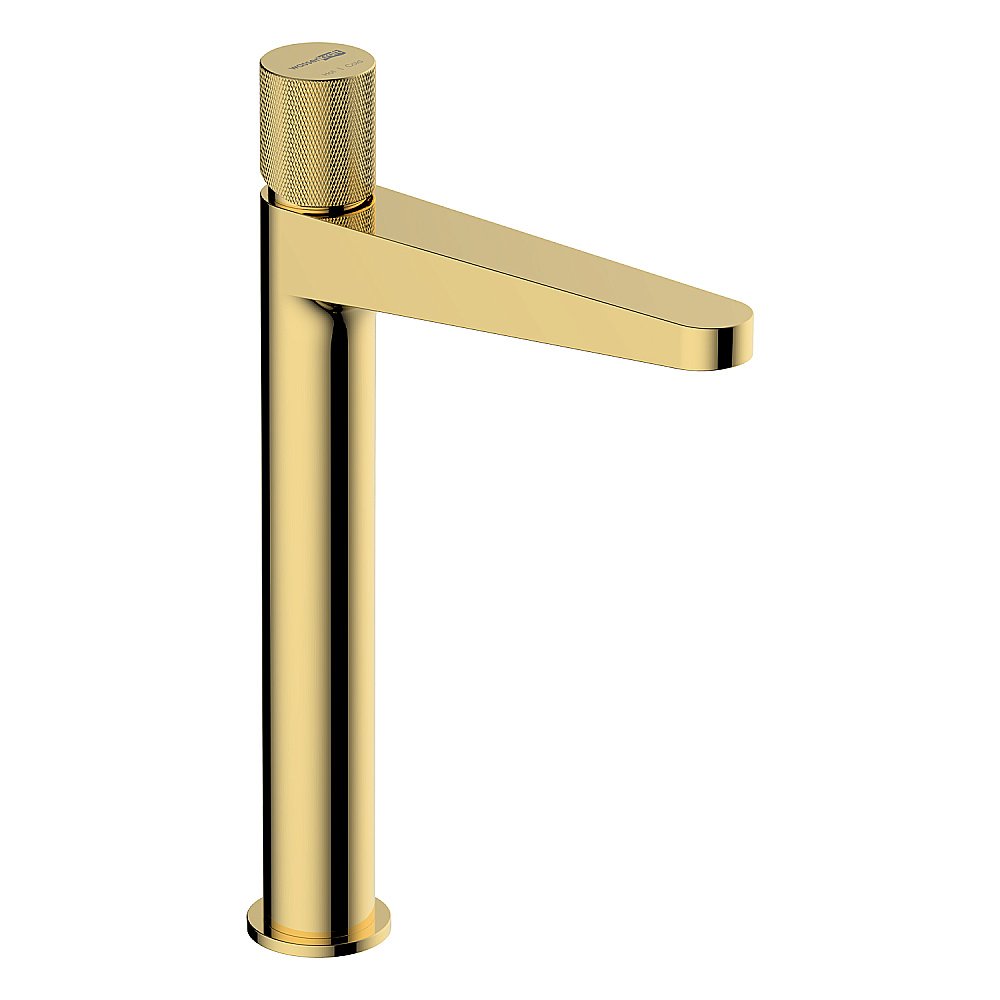 Смеситель для раковины WasserKRAFT Ems 7600 7603H золото купить в интернет-магазине сантехники Sanbest