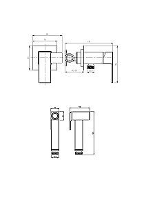 Гигиенический душ Veragio Monreale 30373 хром купить в интернет-магазине сантехники Sanbest