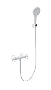 Смеситель для душа с термостатом WONZON & WOGHAND Strato, Белый матовый (WW-B2048-A-MW) купить в интернет-магазине сантехники Sanbest