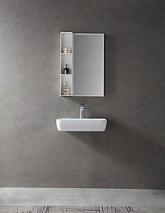 Раковина Abber Stein AS2654 белая матовая купить в интернет-магазине Sanbest