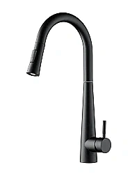 Смеситель для кухни Orange Steel M99-007b черный купить в интернет-магазине сантехники Sanbest