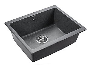 Мойка кухонная Paulmark Gera PM205546-DG Серая купить в интернет-магазине сантехники Sanbest