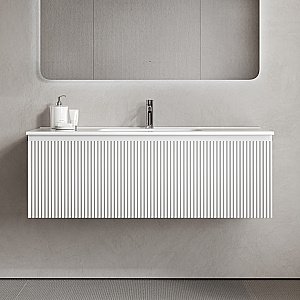Тумба с раковиной Sancos Snob R 1.0 SNR1.0120W/CN7006 Bianco для ванной в интернет-магазине Sanbest