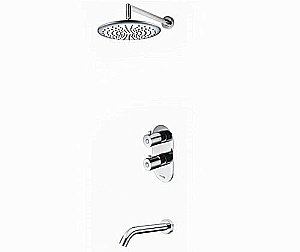 Душевая система WasserKRAFT Berkel 4800 A15030 Thermo купить в интернет-магазине сантехники Sanbest