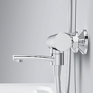 Смеситель для ванны и душа AM.PM X-Joy F85A50000 хром купить в интернет-магазине сантехники Sanbest