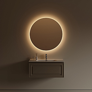 Зеркало с подсветкой Sancos Sfera 2.0 SF2.900 90х90 в ванную от интернет-магазине сантехники Sanbest