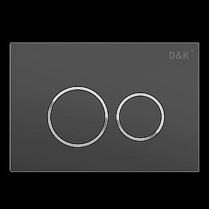 Кнопка для инсталляции D&K Bayern DB1529006 графит/хром купить в интернет-магазине сантехники Sanbest