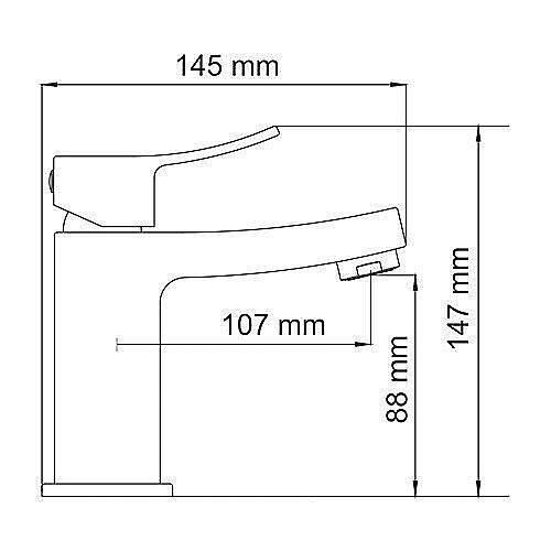 Смеситель для раковины WasserKRAFT Aller 1064 купить в интернет-магазине сантехники Sanbest