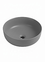 Раковина накладная Wonzon & Woghand Erie WW-RN4076-MG серая матовая купить в интернет-магазине Sanbest