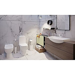 Раковина Sanita luxe Best 85 BST85SLWB01 белая купить в интернет-магазине Sanbest