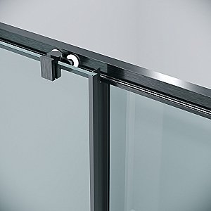 Душевой уголок Grossman Cosmo 120.K33.02.1180.42.00 110x80 стекло прозрачное/профиль графит сатин купить в интернет-магазине Sanbest