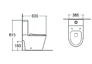 Унитаз напольный Aquatek ВЕГА AQ2904T-00 белый, безободковый, с бачком, с крышкой микролифт, слив-торнадо купить в интернет-магазине Sanbest