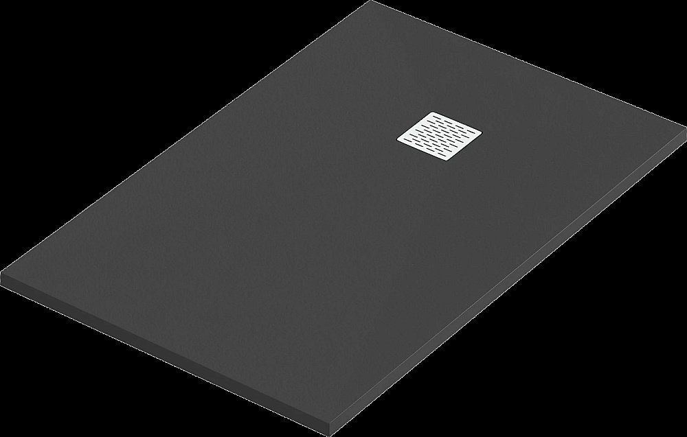 Поддон литьевой Good Door Essentia 70x100 Черный купить в интернет-магазине Sanbest