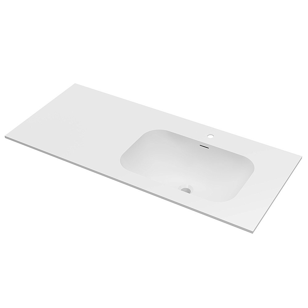 Раковина Vincea Elise VCB-4EL120MW белый матовый купить в интернет-магазине Sanbest