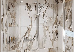 Полка Hansgrohe AddStoris 41741000 хром купить в интернет-магазине сантехники Sanbest