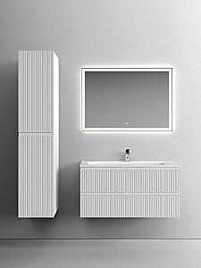 Тумба с раковиной Sancos SNOB T SNT100W 100 Bianco для ванной в интернет-магазине Sanbest