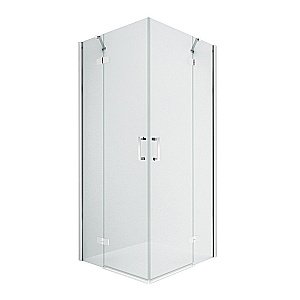 Душевой уголок NEW TRENDY NEW RENOMA 2D D-0104A/D-0110A 90x120 стекло прозрачное/профиль хром купить в интернет-магазине Sanbest